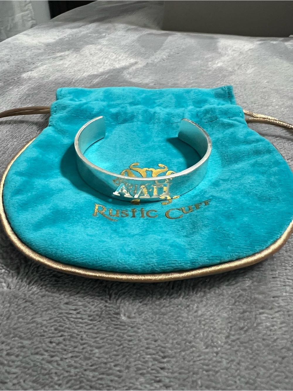 Rustic Cuff Alpha Delta Pi Cuff - Picture 2 of 2